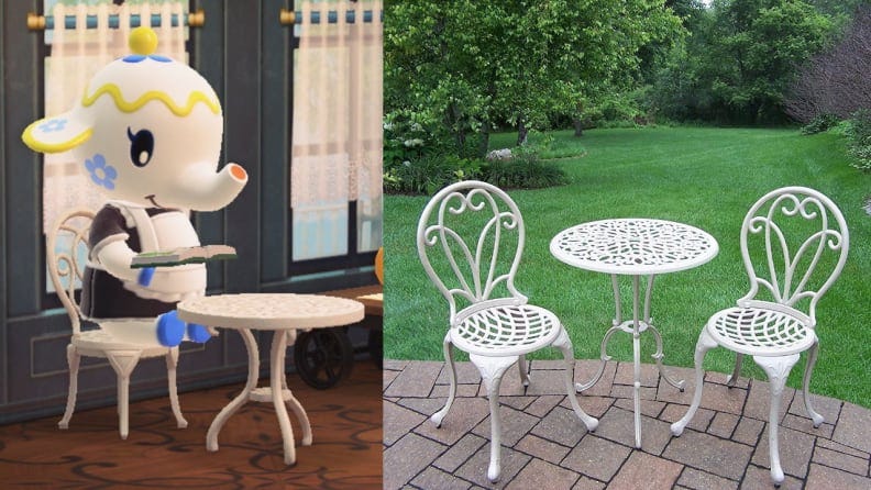 garden chair animal crossing